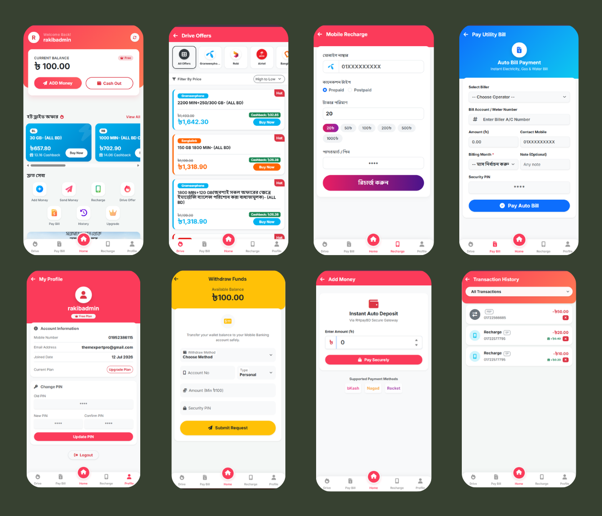 🚀 Telecom Automate Web + Apps